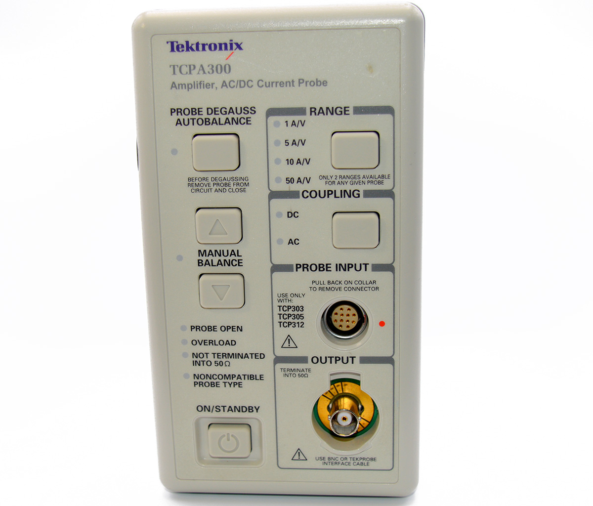 Tektronix TCPA300 100MHz, AC/DC Current Probe Amplifier Test und